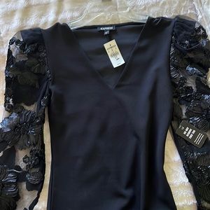 Black express body suit